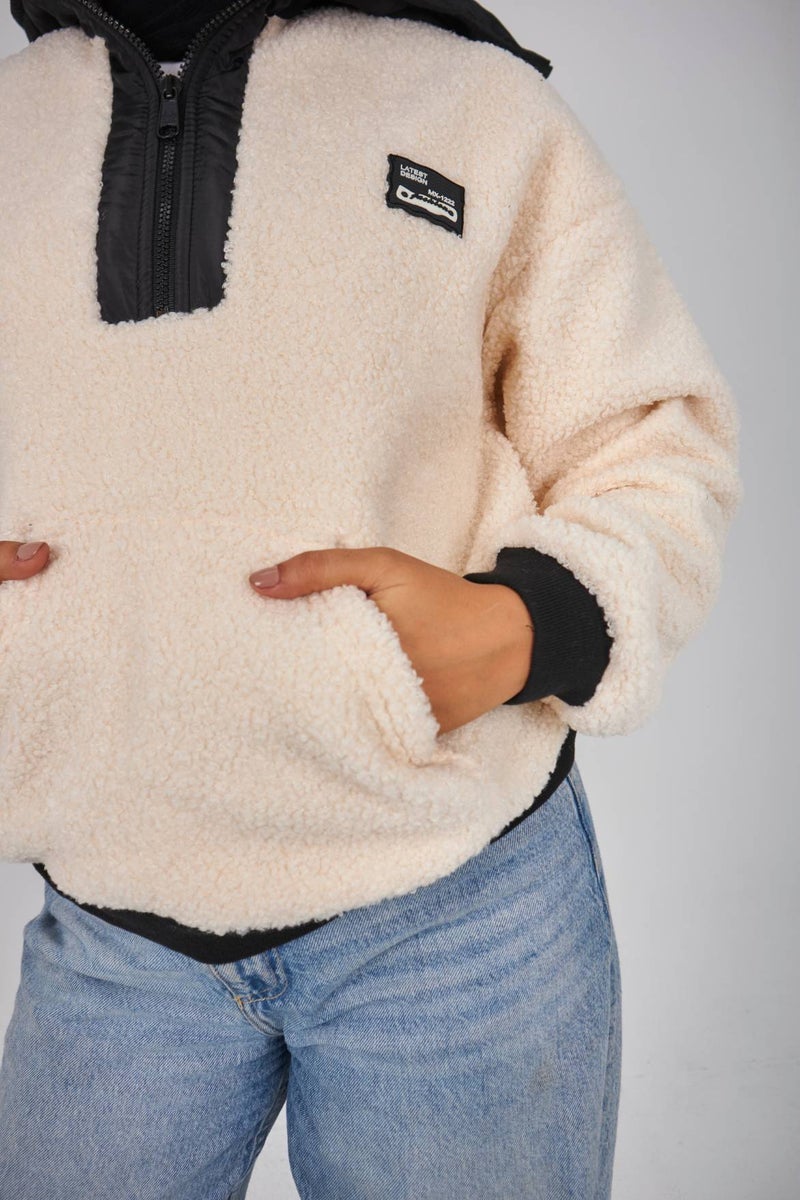 Off White Winter Cloud Sweatshirt - Image 2